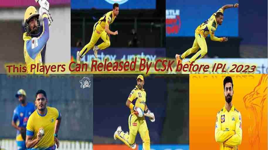 Chennai Super Kings Can Release 6 Players before Indian Primer League 2023