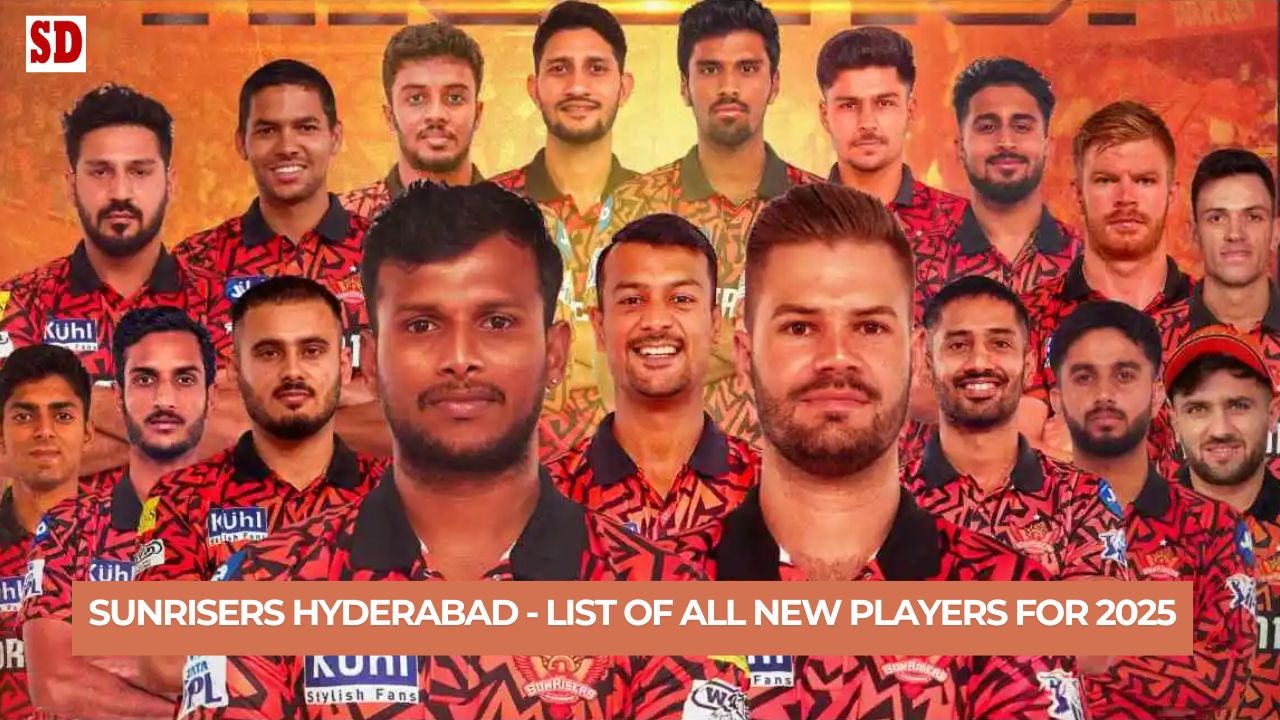 Sunrisers Hyderabad New Players 2025