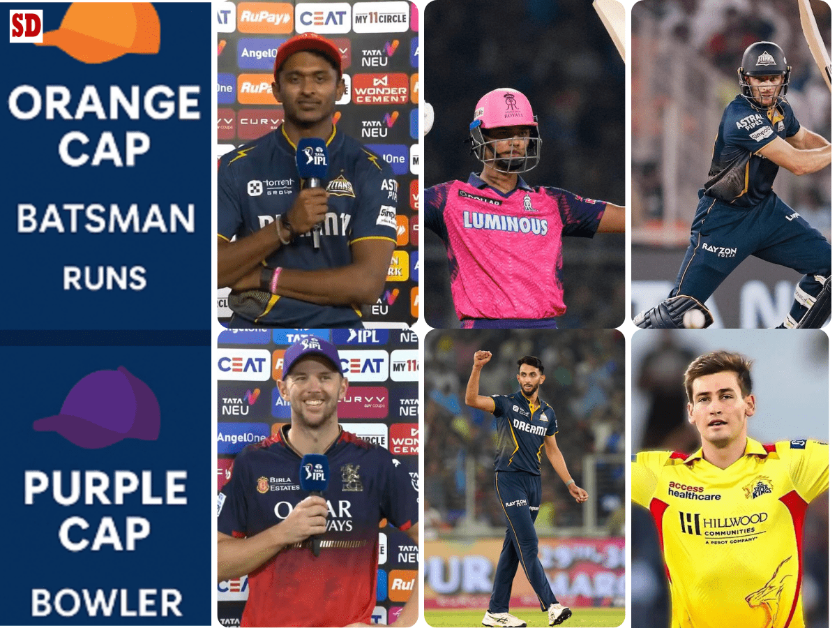 [29th April] IPL 2025 Updated Points Table after RR vs GT match, Orange Cap, Purple Cap, Batting Average, Best bowling figures, Most Hundreds and more updated