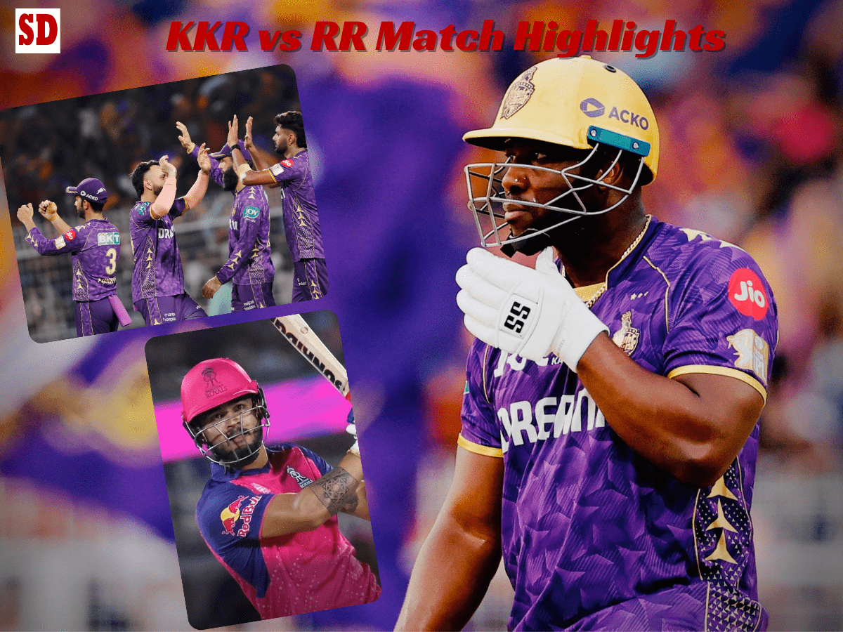 IPL 2025 KKR vs RR Match Highlights: Riyan Parag's 6 sixes in a row in vain as Rana-Russell magic gives stunning 1-run victory for Knight Riders