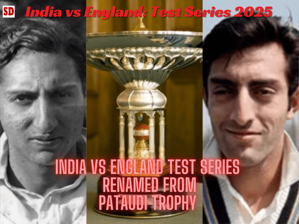 Despite India vs England series renamed the Anderson-Tendulkar Trophy, legacy of the Pataudi name will remain associated with the trophy