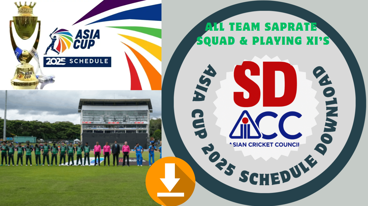 Asia Cup 2025 Schedule Download