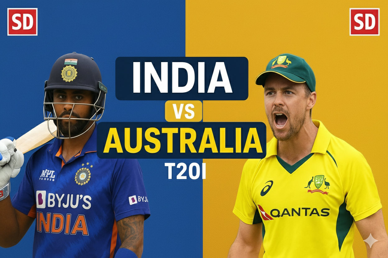 India vs Australia T20I 2025